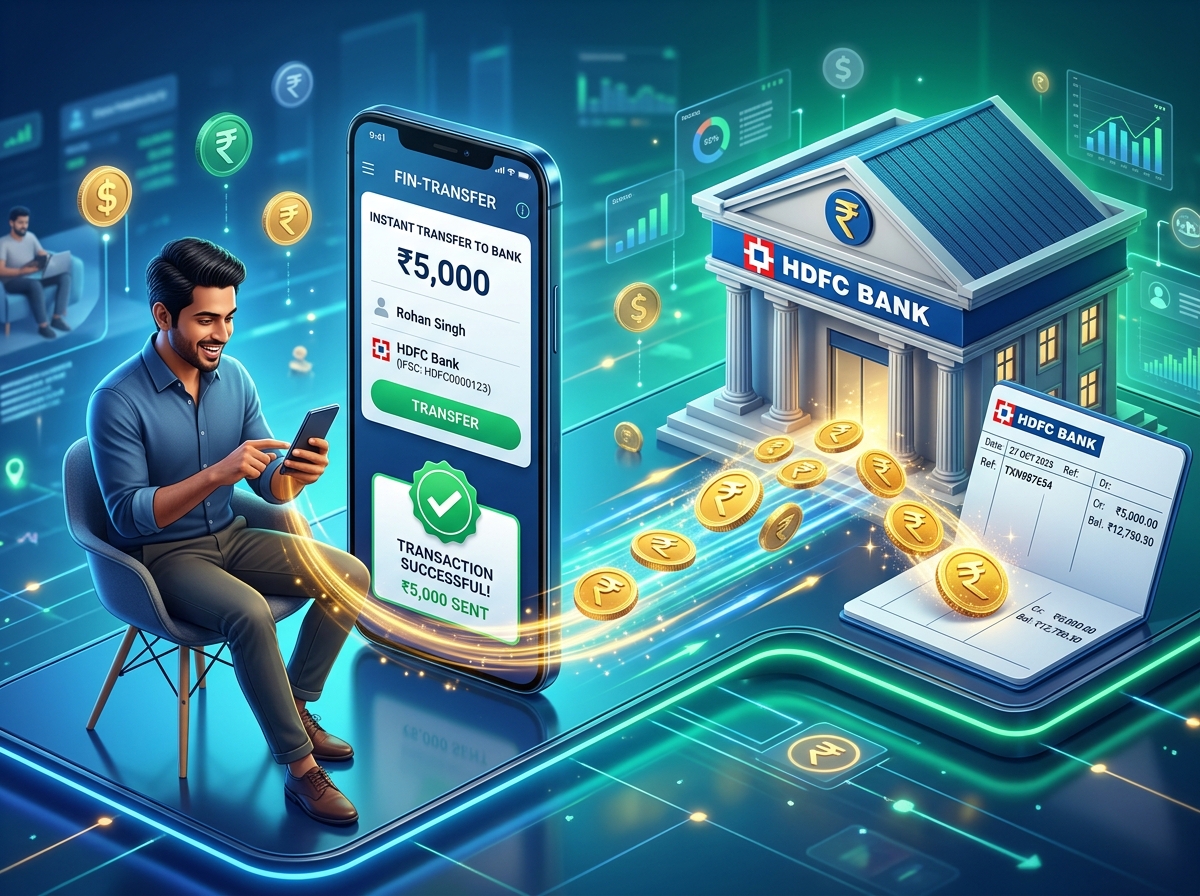 Instant Bank Account Disbursal